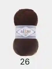 Пряжа Alize Lanagold 800 Акрил 51% Шерсть 49% 100г 800м