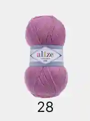 Пряжа Alize Lanagold 800 Акрил 51% Шерсть 49% 100г 800м