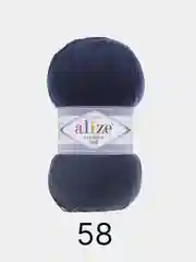 Пряжа Alize Lanagold 800 Акрил 51% Шерсть 49% 100г 800м
