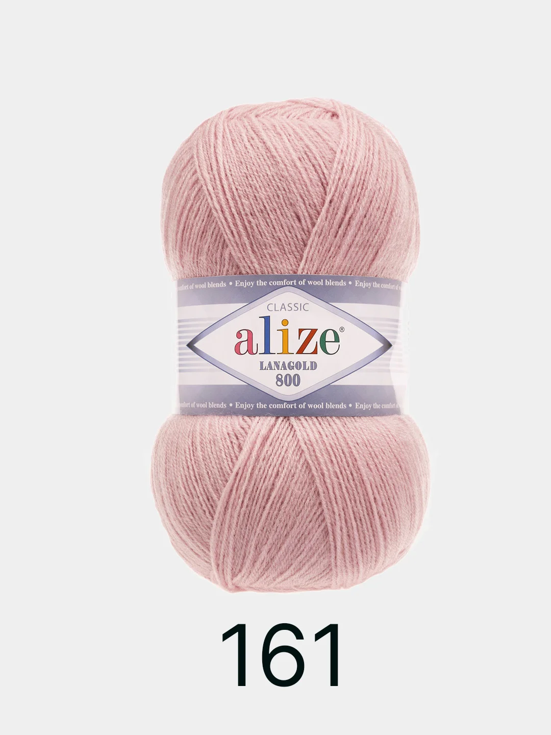 Пряжа Alize Lanagold 800 Акрил 51% Шерсть 49% 100г 800м