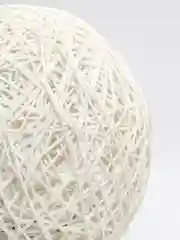 Светодиодный ночник APEYRON из ротанга, белый