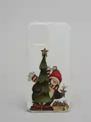 Зеленый чехол iPhone 11, 12/ 12 Pro 6.1 mini, 7/ 8/ SE 2020, 5/ 5s /se 2016 с новогодним рисунком