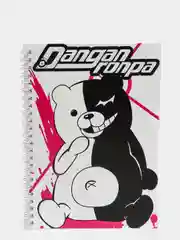 Скетчбук по мотивам аниме Danganronpa (Данганронпа), с обложкой из плотного картона, 50 л