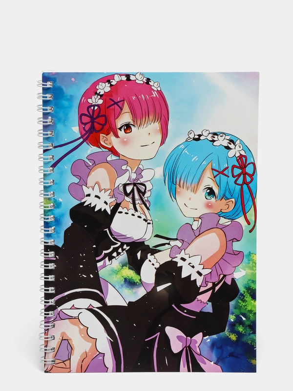 Скетчбук по мотивам аниме Re:Zero (Жизнь с нуля в альтернативном мире), 50 л