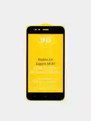 Защитное стекло Xiaomi Redmi 5X  A1 черное и белое