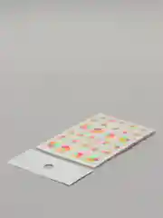 Зеленый наклейки для ногтей светящиеся под УФ и LED лампой, водная, 1 шт и набор 6 шт