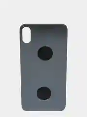 Серый задняя крышка для iPhone X (100%)