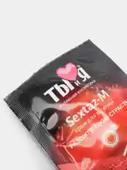 Красный крем Sextaz-M "ТЫ и Я" с возбуждающим эффектом для мужчин