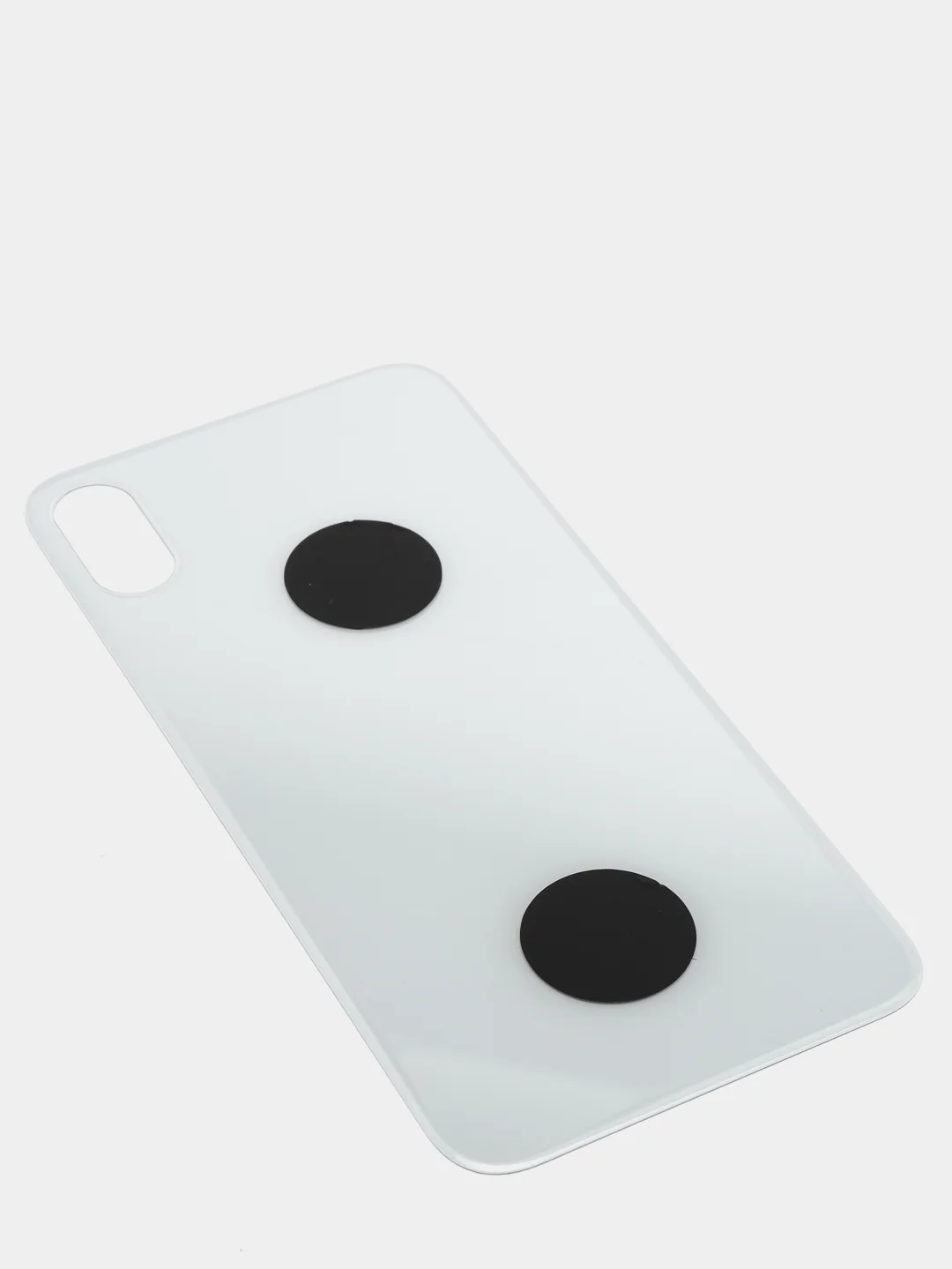 Серебряный задняя крышка для iPhone X (100%)