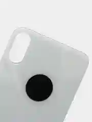 Серебряный задняя крышка для iPhone X (100%)