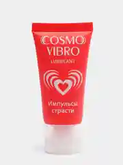Красный женский стимулирующий лубрикант на силиконовой основе Cosmo Vibro
