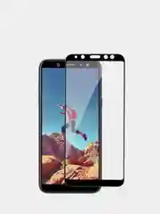 Черный защитное стекло 5D для SAMSUNG серии А, полная проклейка