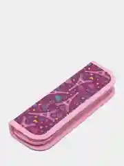 Фуксия пенал, 1 отделение,19х7 см, ламинированный картон,