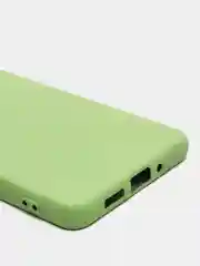 Оливковый чехол Samsung Galaxy A73 5G, с бархатной подкладкой
