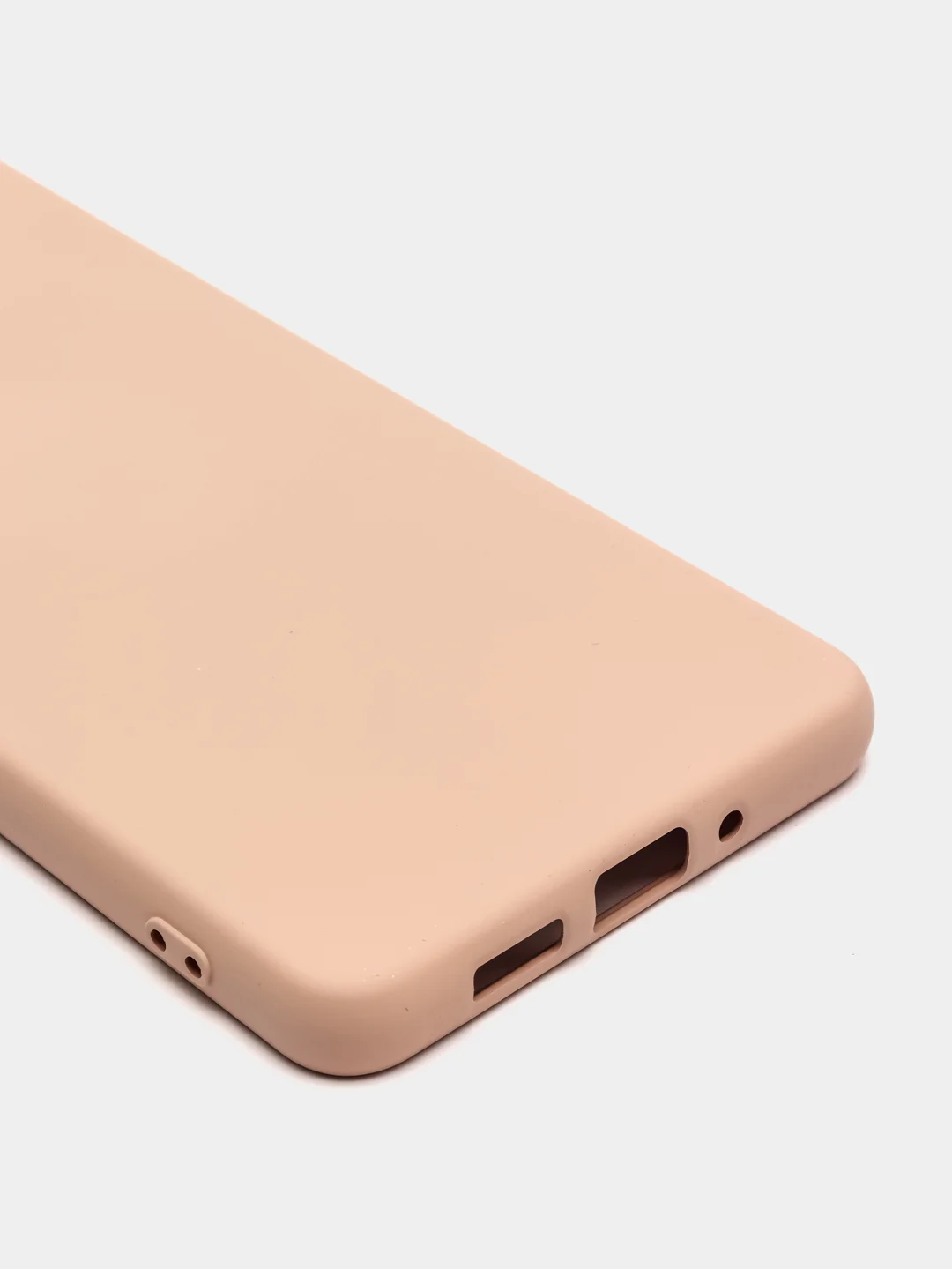 Бежевый чехол Samsung Galaxy A73 5G, с бархатной подкладкой