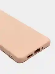 Бежевый чехол Samsung Galaxy A73 5G, с бархатной подкладкой