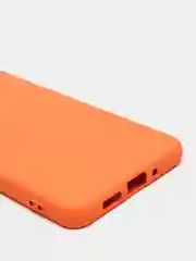 Оранжевый чехол Samsung Galaxy A73 5G, с бархатной подкладкой