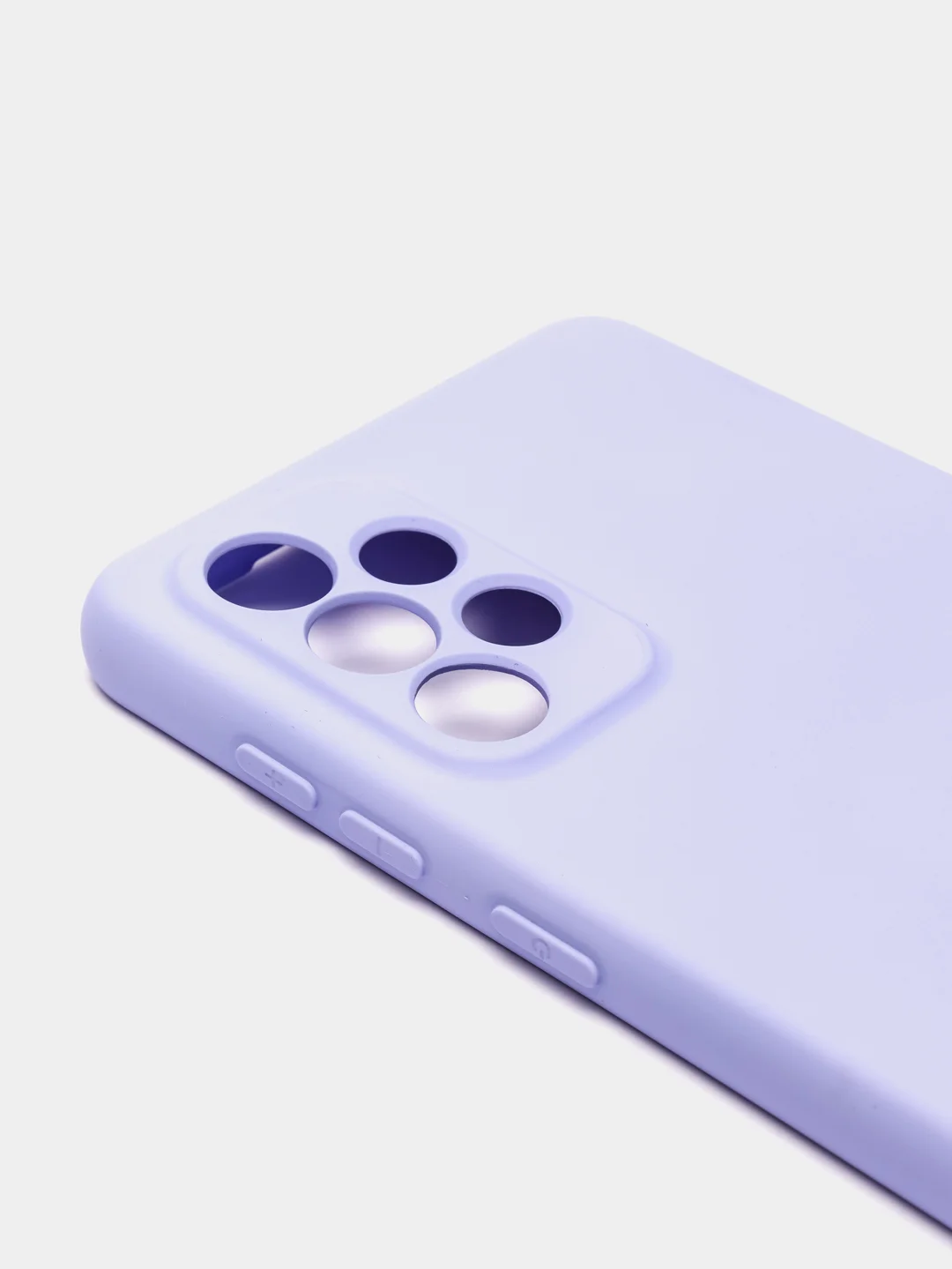 Лавандовый чехол Samsung Galaxy A73 5G, с бархатной подкладкой