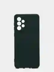 Тёмно-зелёный чехол для Samsung Galaxy A33 5G, с бархатной подкладкой