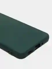 Тёмно-зелёный чехол для Samsung Galaxy A33 5G, с бархатной подкладкой