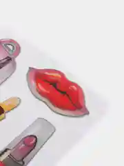 Голубой наклейка декоративная