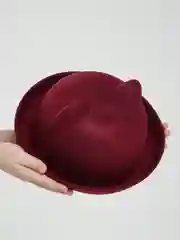 Багровый шляпы для девочек