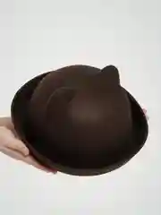 Угольный шляпы для девочек