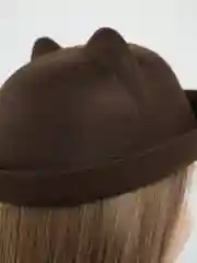 Угольный шляпы для девочек