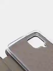 Черный чехол-книжка Samsung Galaxy A12 / M12 (Самсунг галакси А12 / М12)