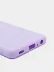 Лавандовый чехол Samsung Galaxy A52, силиконовый