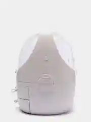 Белый шкатулка для хранения украшений и косметики