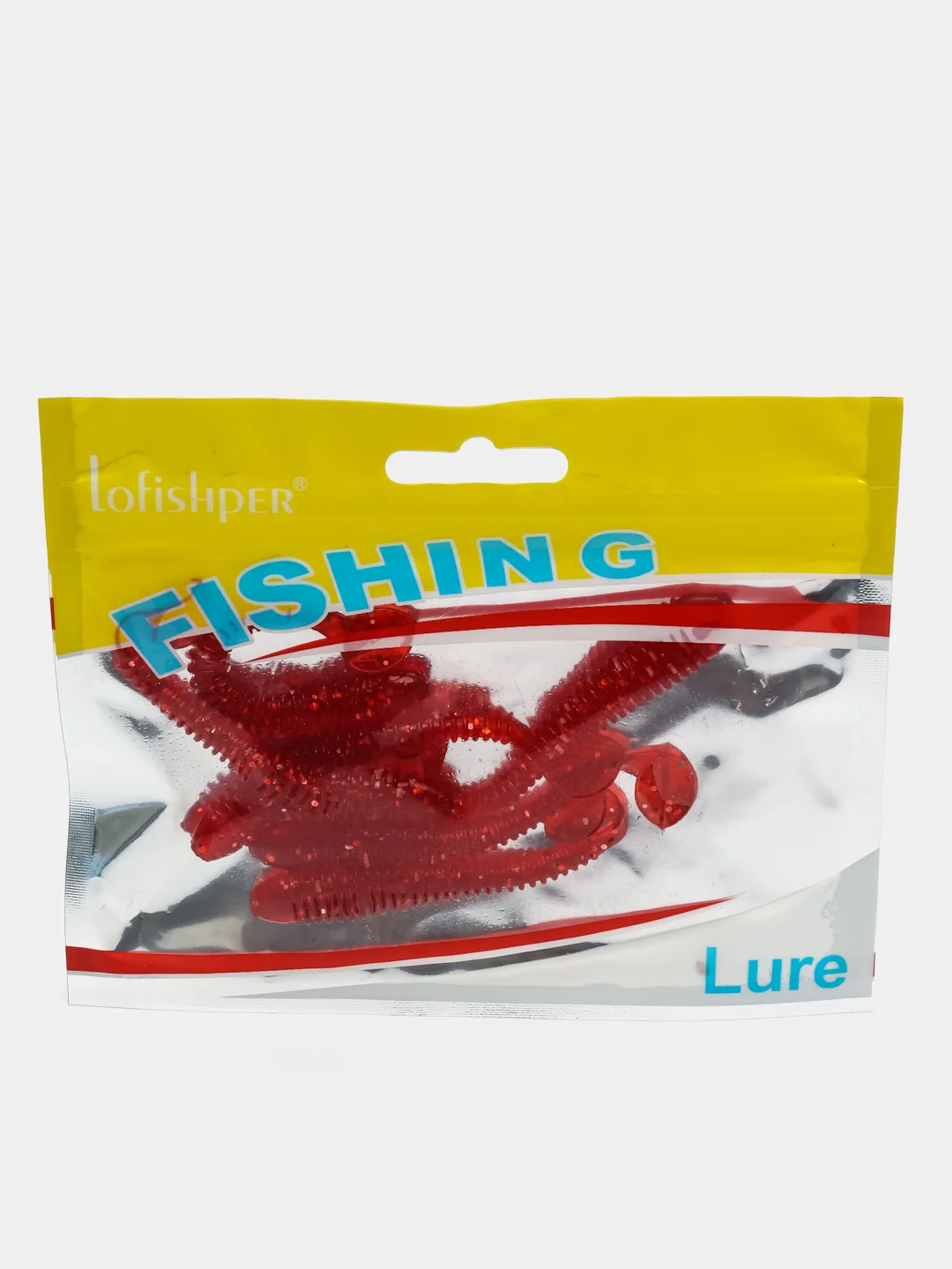 Красный силиконовая приманка Urbanfish