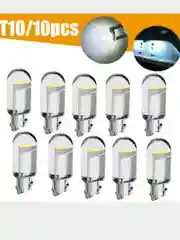 Светодиодная лампа T10 W5W 194T10 6000K, габариты, белая