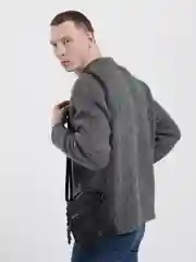Черный сумка на одно плечо Aotian, мужская