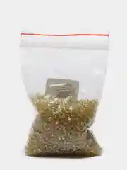 Бежевый бисер мелкий, бежевый, 30 г