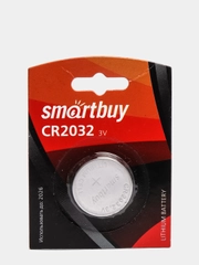 Батарейка Smartbuy CR2032 Lithium Battery, 3В (1 шт.)