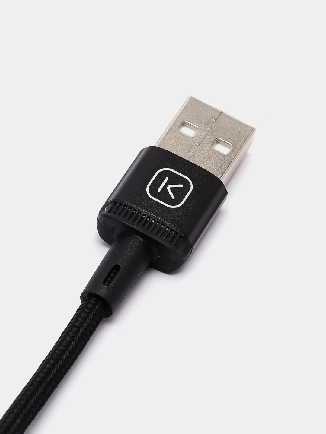 Черный магнитный кабель быстрой зарядки 3А, type-C, micro QC, PD