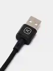Черный магнитный кабель быстрой зарядки 3А, type-C, micro QC, PD