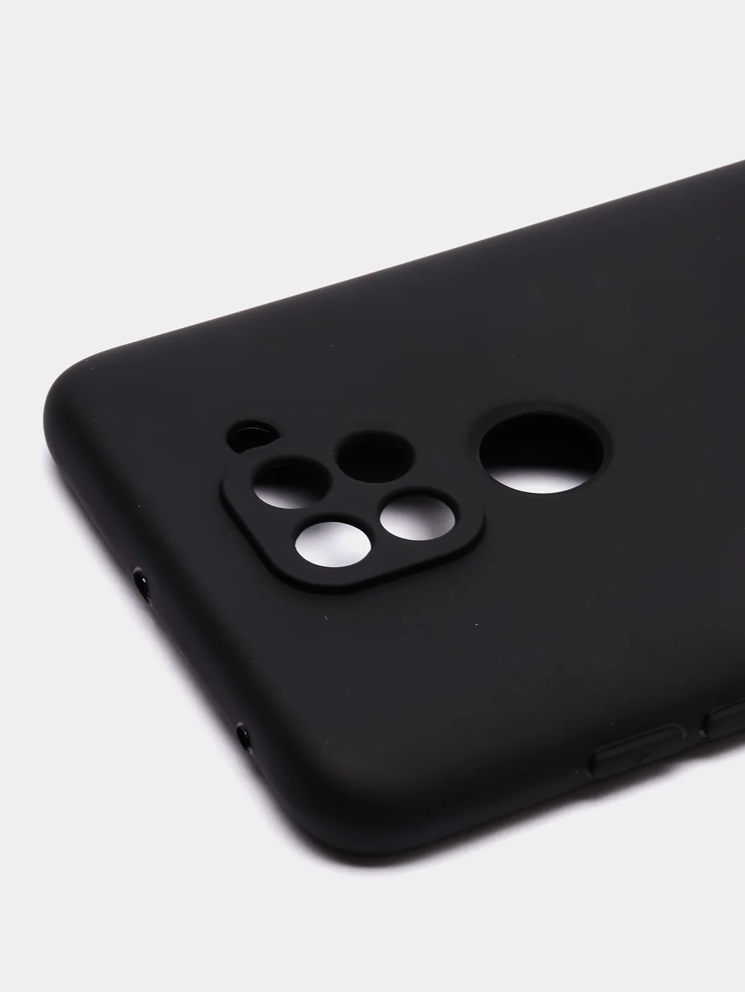Черный чехол Xiaomi Redmi Note 9 силиконовый