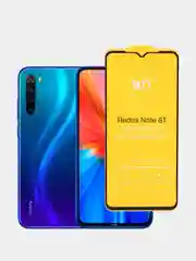 Черный защитное стекло Xiaomi Note 8