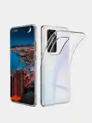 Чехол Huawei P40 Pro силиконовый прозрачный
