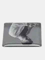 Бирюзовый 3d наклейки стикеры на телефон "Jony / Джони"
