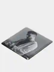 Бирюзовый 3d наклейки стикеры на телефон "Jony / Джони"