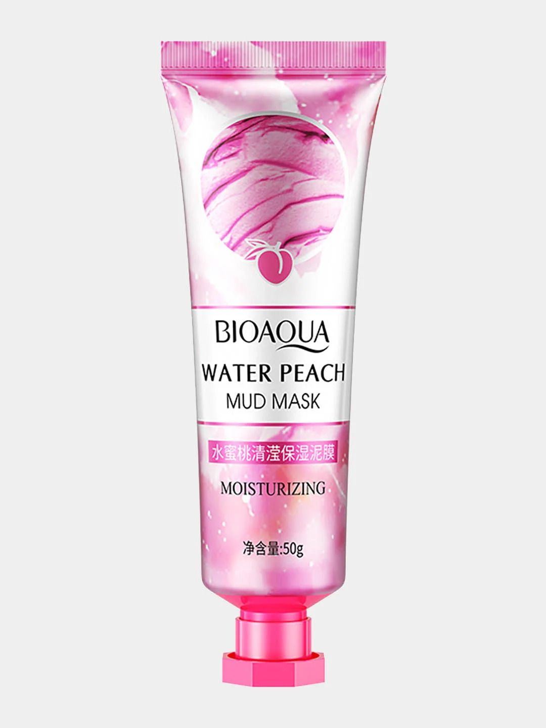 Розовый маска для лица Water Peach Mud Mask, грязевая, с персиком