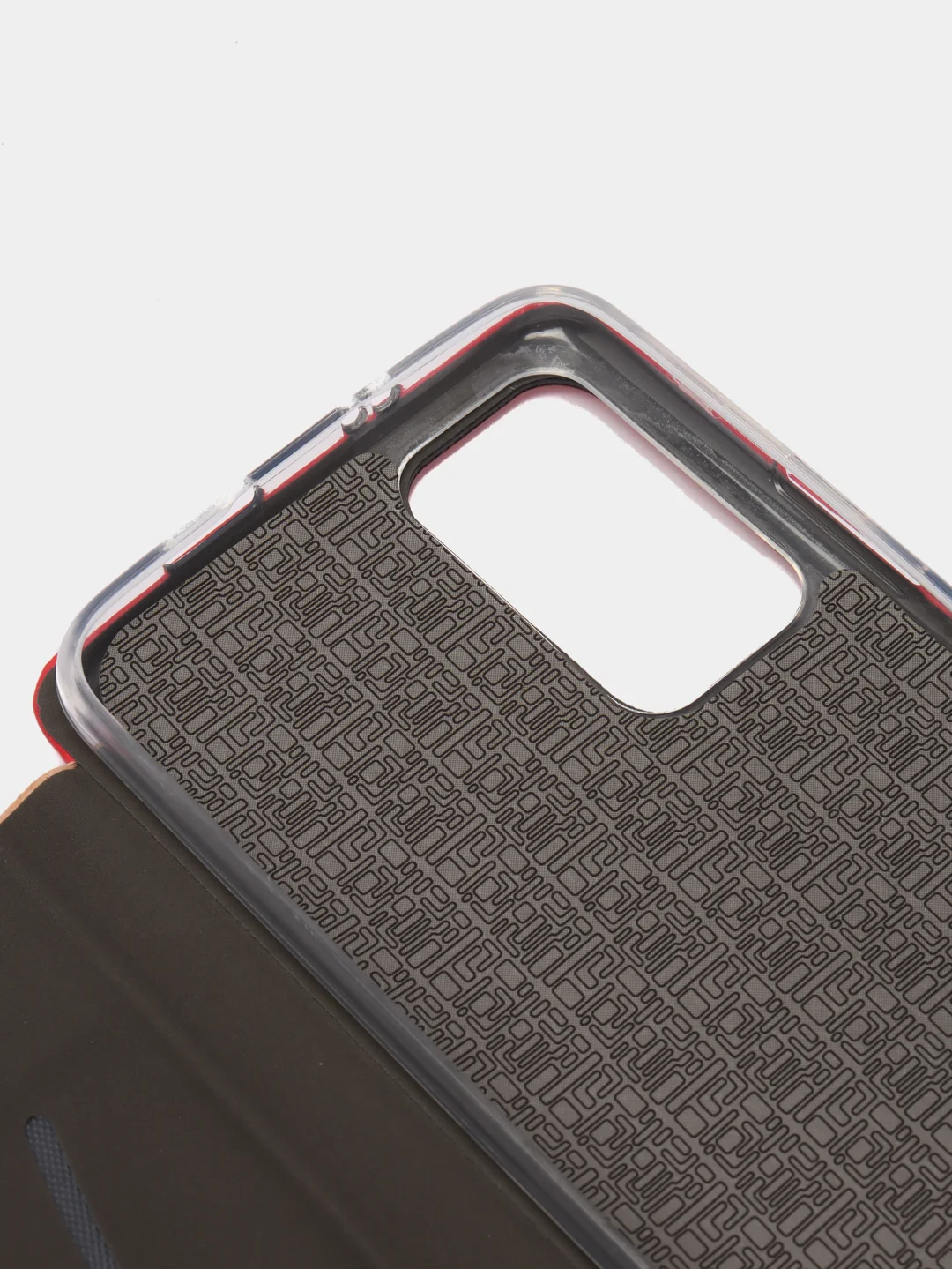 Красный чехол-книжка для Xiaomi Redmi Note 11 5G (китайская версия), Poco M4 Pro 5G