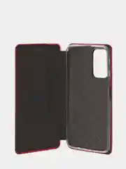 Красный чехол-книжка для Xiaomi Redmi Note 11 5G (китайская версия), Poco M4 Pro 5G