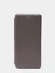 Серебряный чехол-книжка для Xiaomi Redmi Note 11 5G (китайская версия), Poco M4 Pro 5G