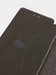 Серебряный чехол-книжка для Xiaomi Redmi Note 11 5G (китайская версия), Poco M4 Pro 5G