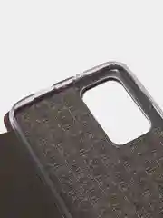 Багровый чехол-книжка для Xiaomi Redmi Note 11 5G (китайская версия), Poco M4 Pro 5G