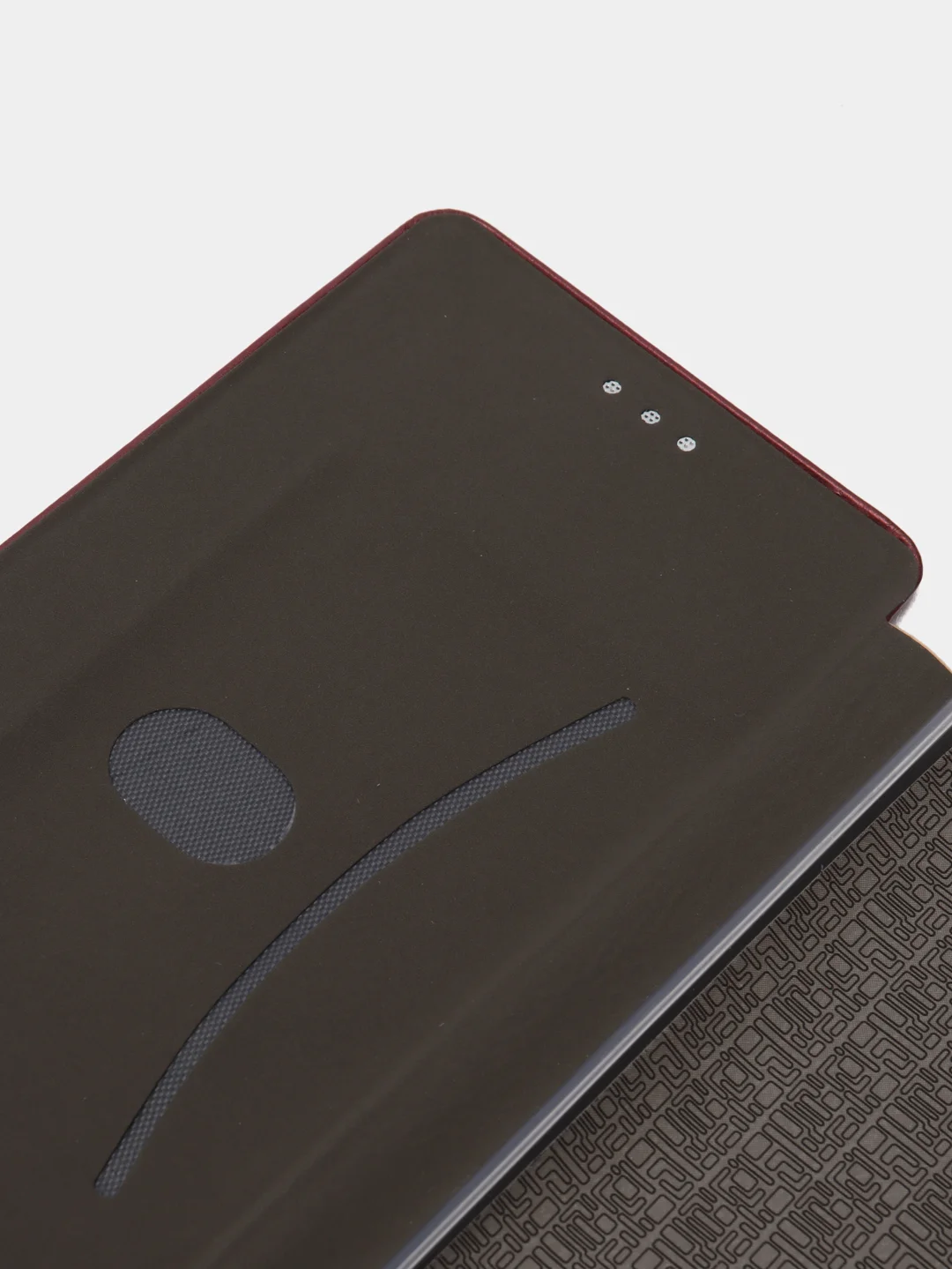 Багровый чехол-книжка для Xiaomi Redmi Note 11 5G (китайская версия), Poco M4 Pro 5G